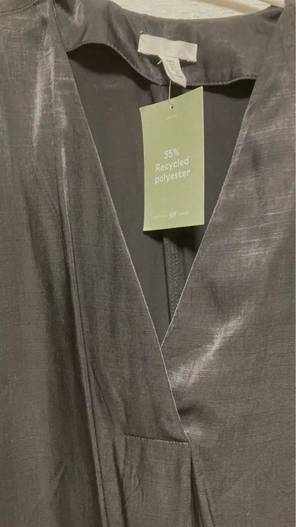 Artículo agotado, nuevo, sin usar, con etiqueta, vestido túnica brillante de H&amp;M