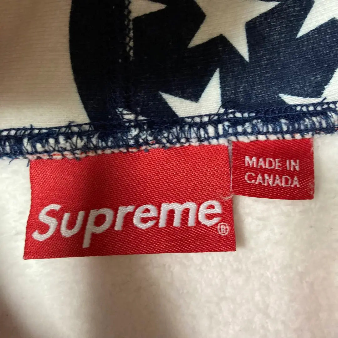 Supreme Box Logo Parka American Flag 14FW