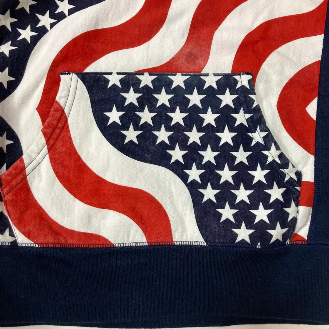 Supreme Box Logo Parka American Flag 14FW