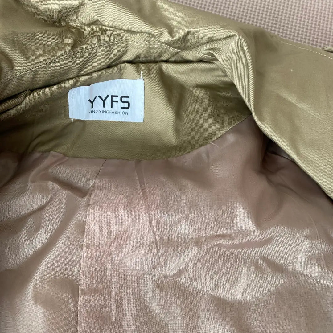 YYFS Khaki Trench Coat