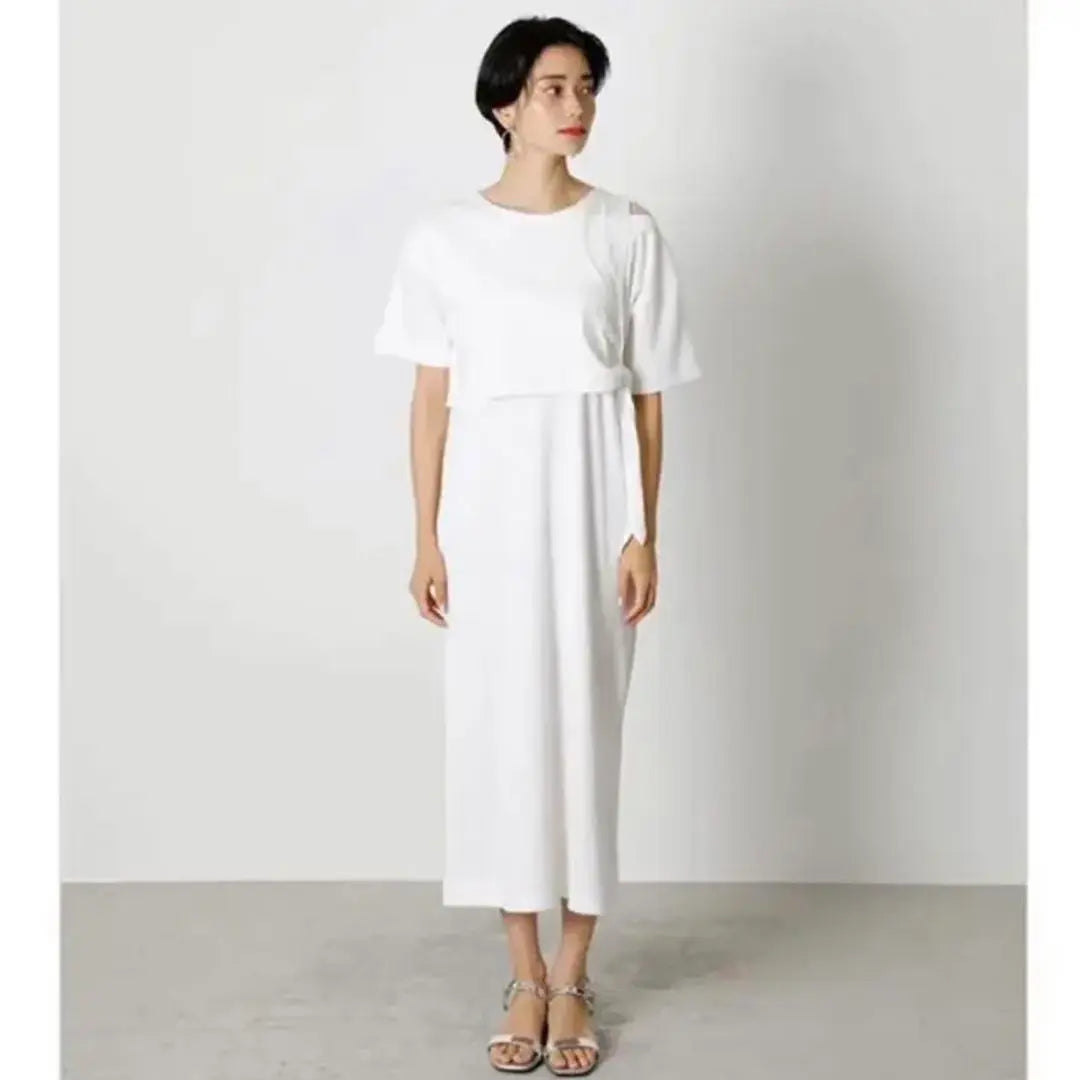 Final price reduction! [New and unused] AZUL BY MOUSSY white dress