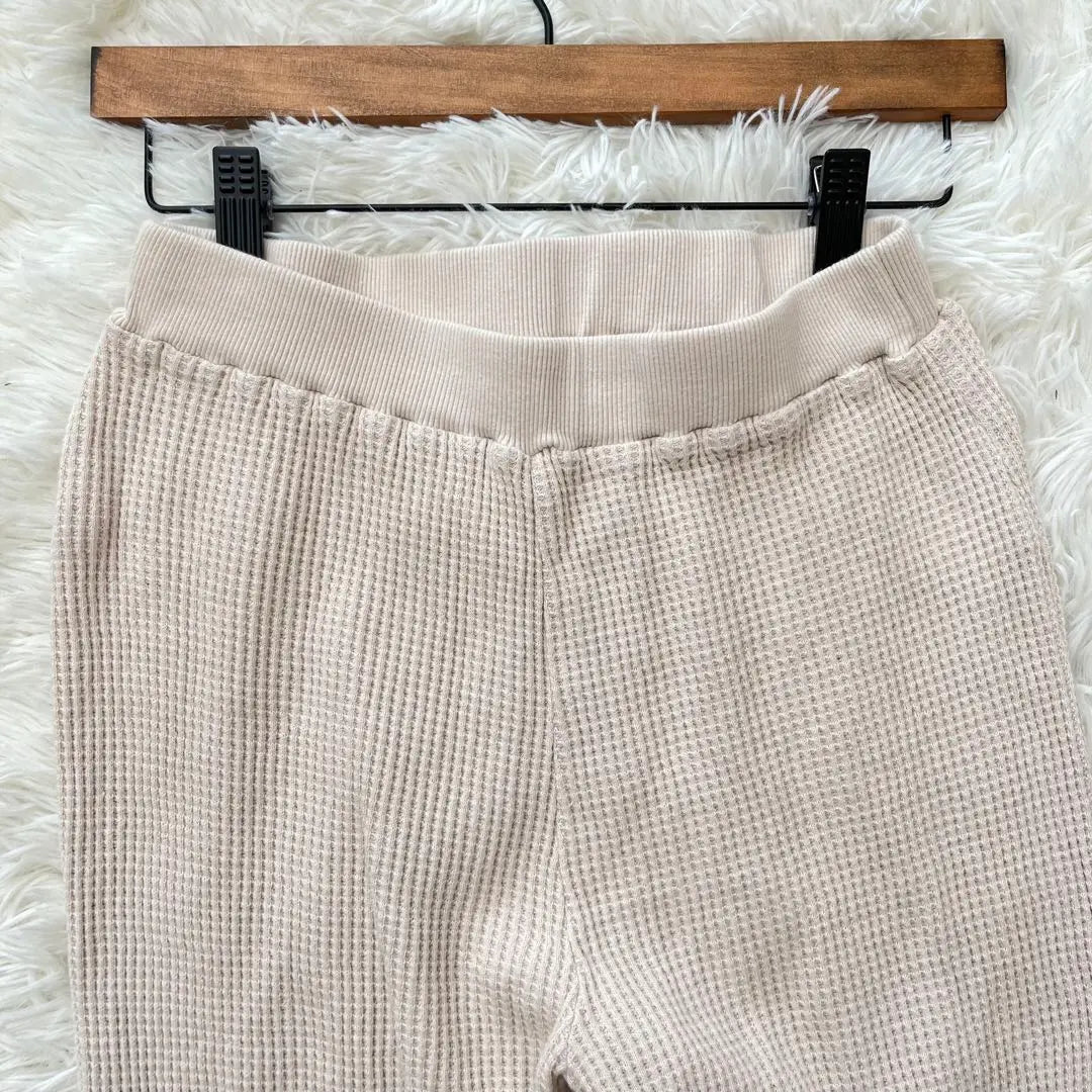 Beautiful goods ✨ [A.V.V] Rib Knit Cotton Pants Itkin Leggings Night Pants | 美品✨【a.v.v】リブニットコットンパンツ イトキン レギンス ナイトパンツ