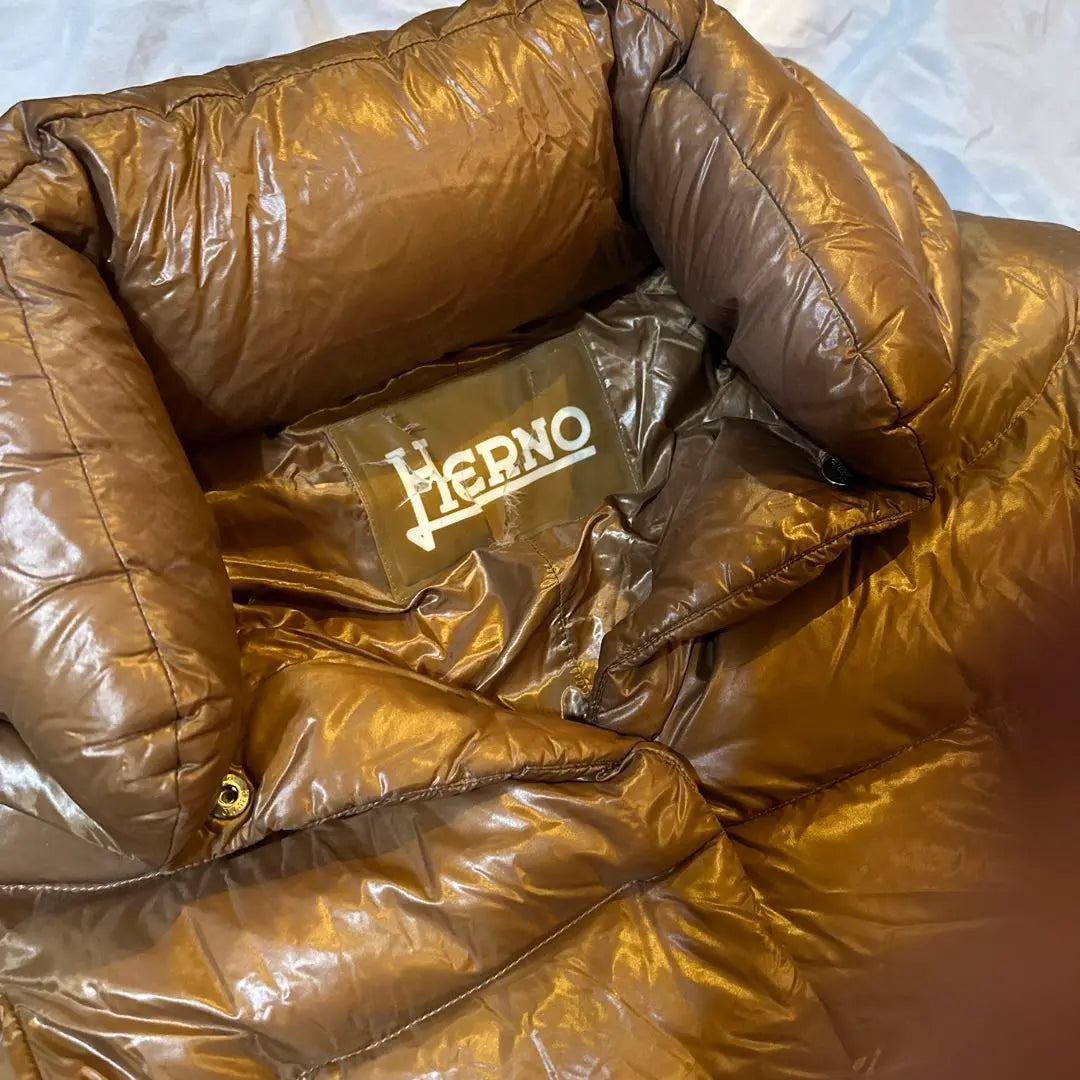 HERNO Brown Down Jacket Short Length | HERNO ブラウン ダウンジャケット ショート丈