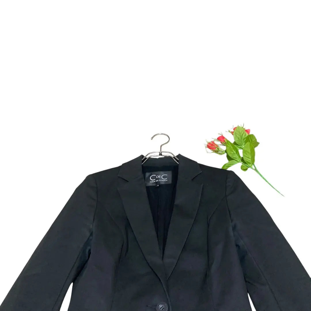 [Standard] Cud -shaence Tailored Tailored Jacket Black 36 Office