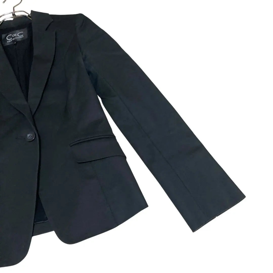 [Standard] Cud -shaence Tailored Tailored Jacket Black 36 Office