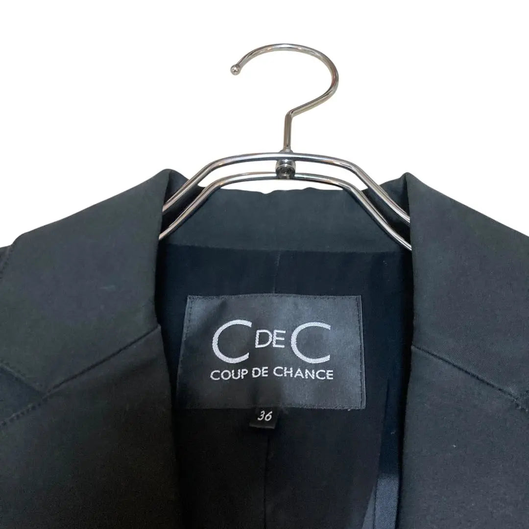 [Standard] Cud -shaence Tailored Tailored Jacket Black 36 Office