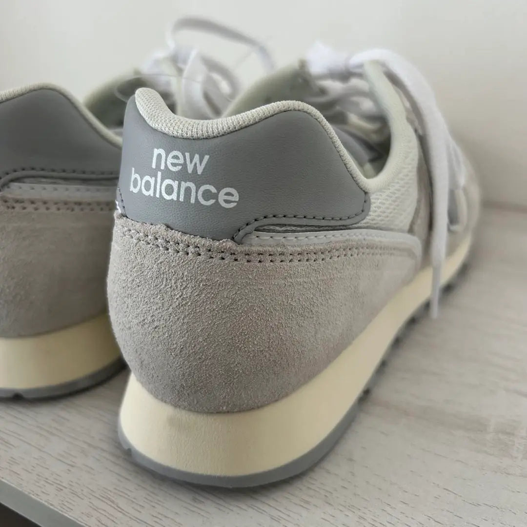 New Balance 373 25cm Gray Sneakers Suede Classic