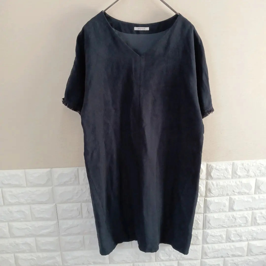 ◆Simplicity◆ Short sleeve tops F Tunic length suede Spring/Autumn ◆c1334