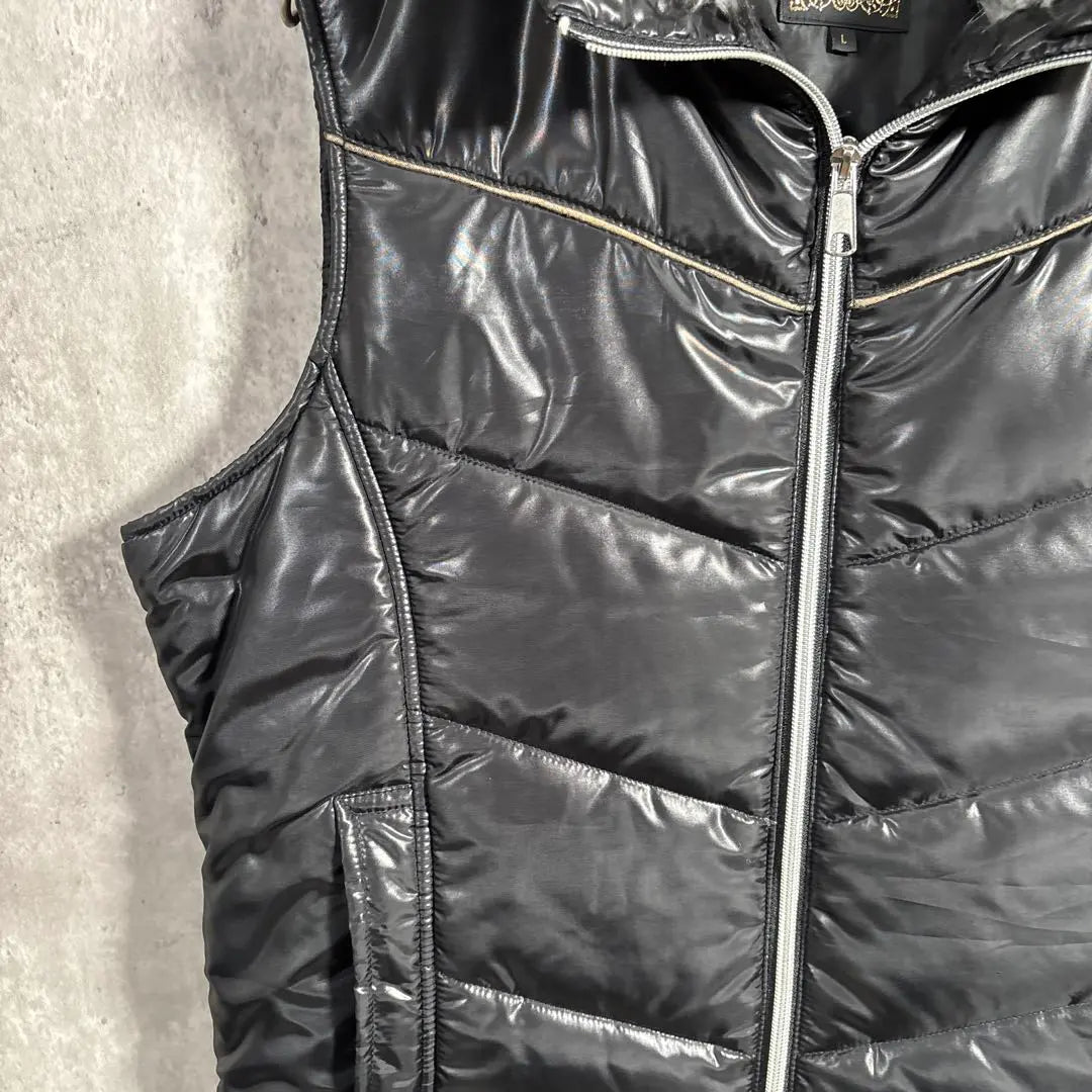 [00S_ARCHIVE] FURCOLLARDOWNVEST Heisei Grunge Y2K