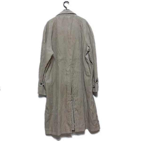 [Yves Saint Laurent] Men's Long Coat M Size Gray Beige