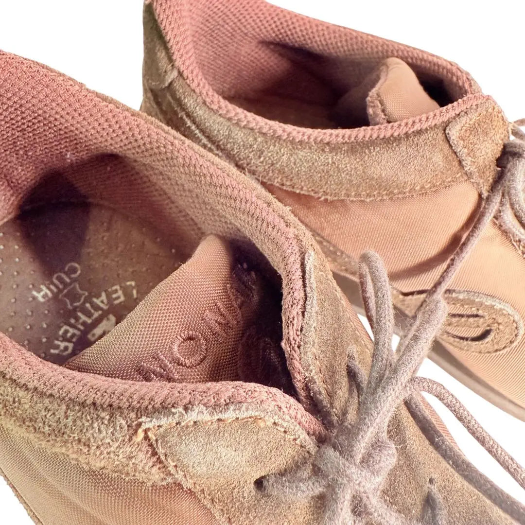 NO NAME No Name Wedge Sneakers (37) Different Materials Lace-up Brown