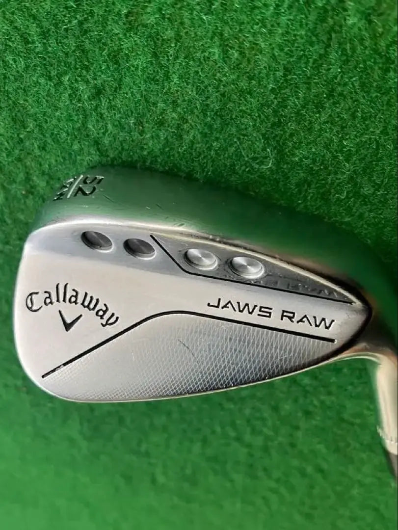 Callaway Jawz Raw 52 Degree Wedge 12W Bounce