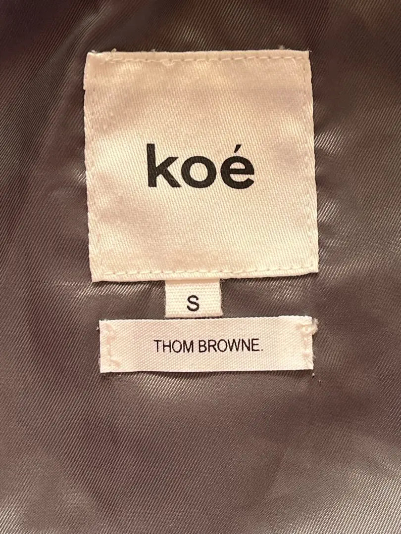 ♦️【Koe x Tom Brown" Corduroy Blouson Bomber Jacket Size S