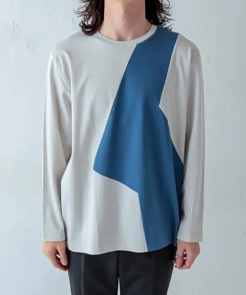 Asymmetric color scheme switching pullover