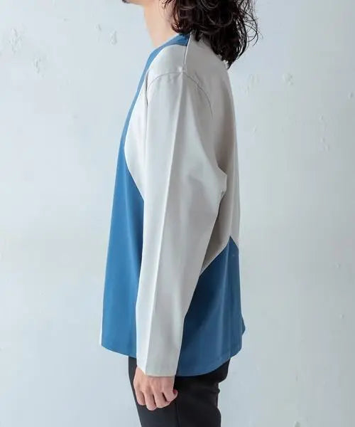 Asymmetric color scheme switching pullover