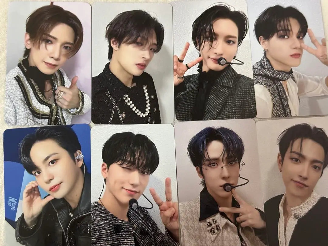 ATEEZ MAKESTAR Trading Card Complete