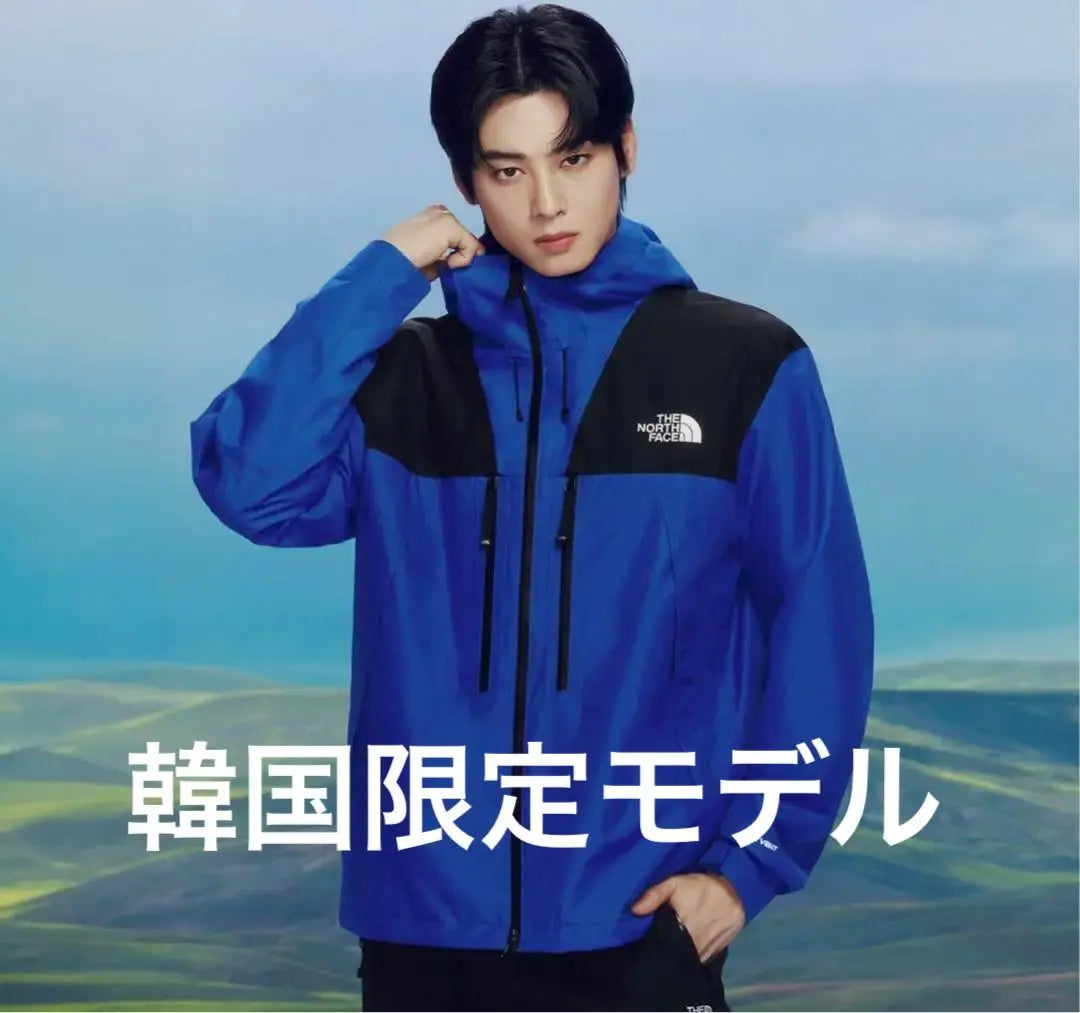 North Face Nylon Jacket NJ2HQ01D New XXL Blue Korea