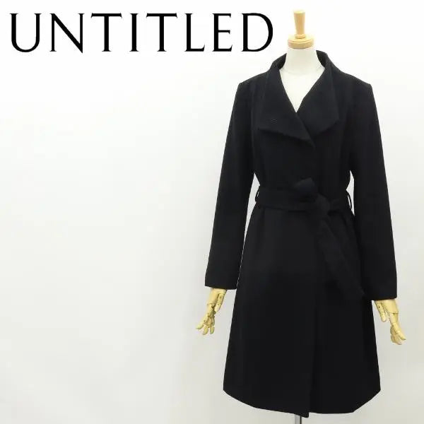 B4534 ■Untitled Stand collar wool coat 2