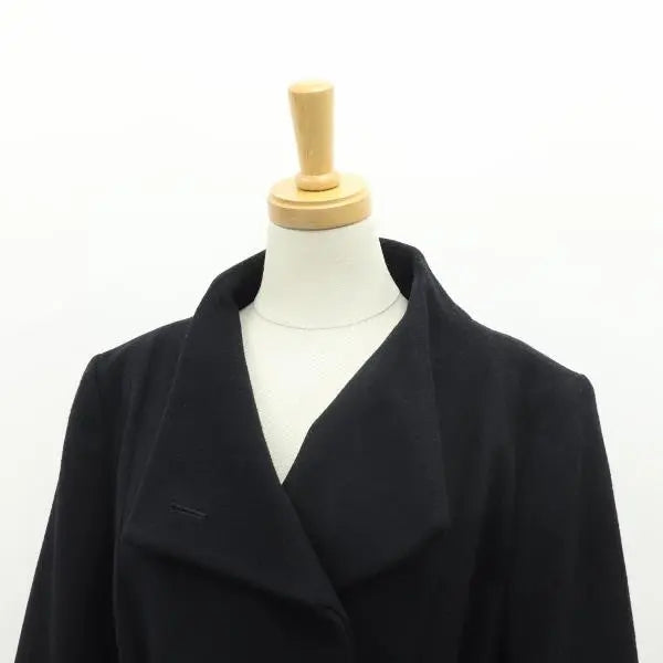 B4534 ■Untitled Stand collar wool coat 2