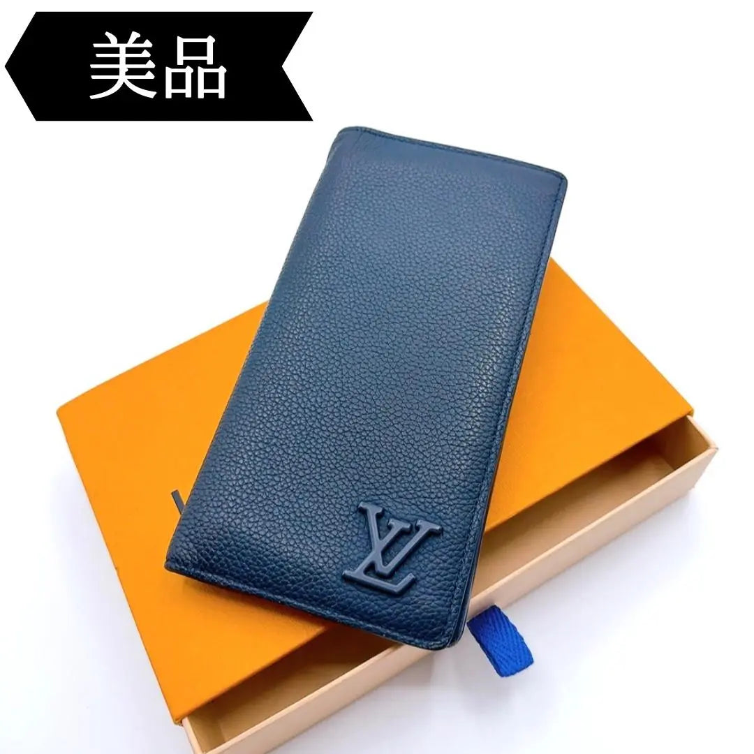 ◇Louis Vuitton◇M81810/LV Aerogram/Portefeuille Braza NM/Long Wallet