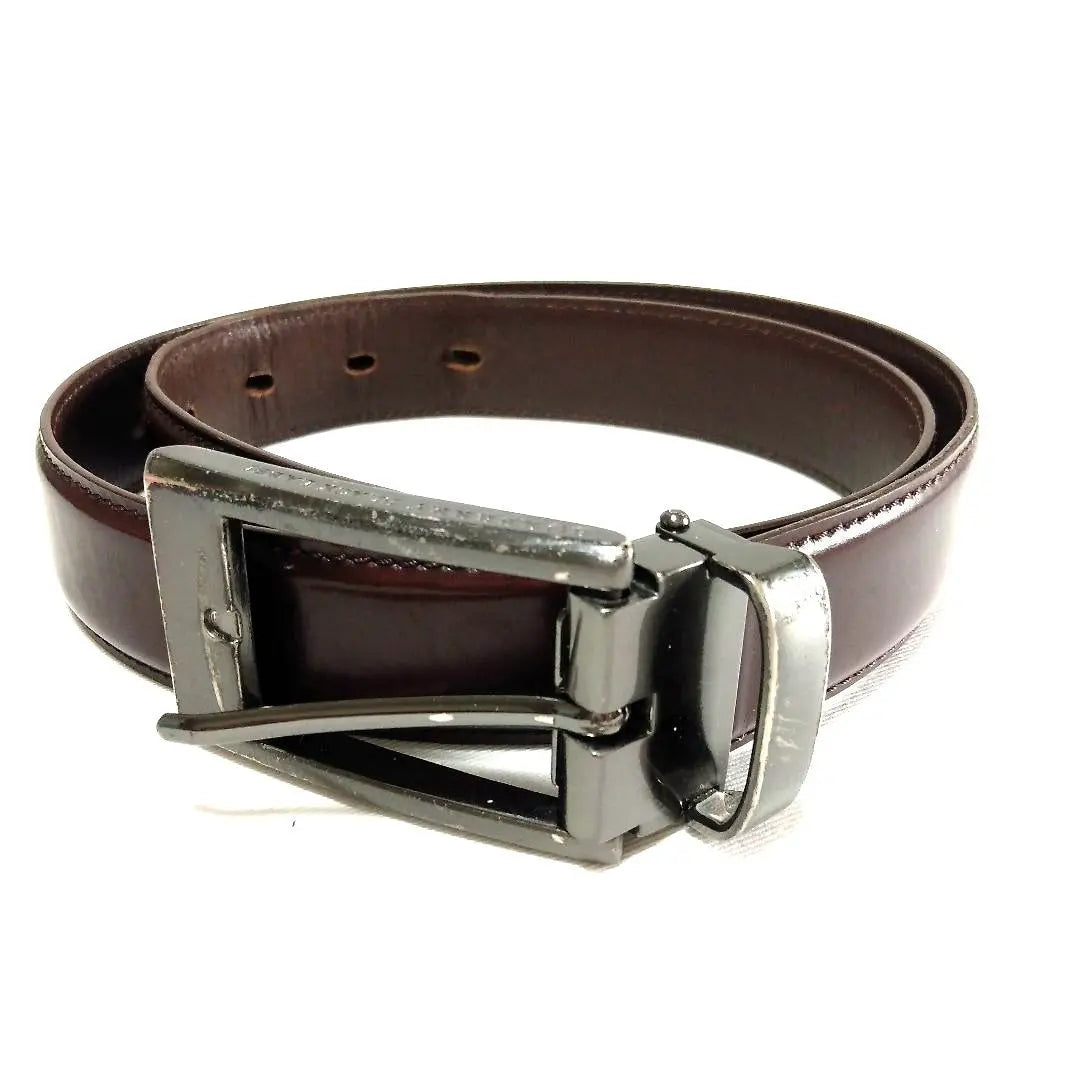 BURBERRY Black Label Men's Belt Brown Genuine Leather