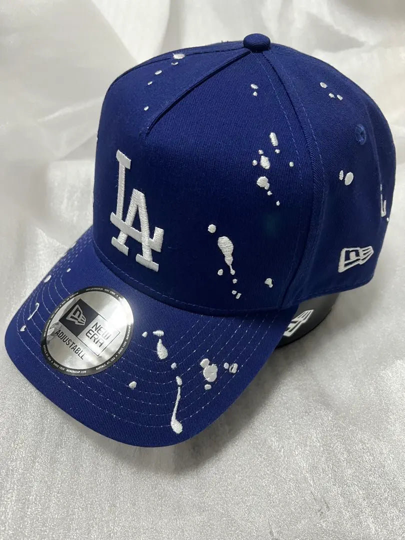 [New] Newera newera cap blue splash pattern free size