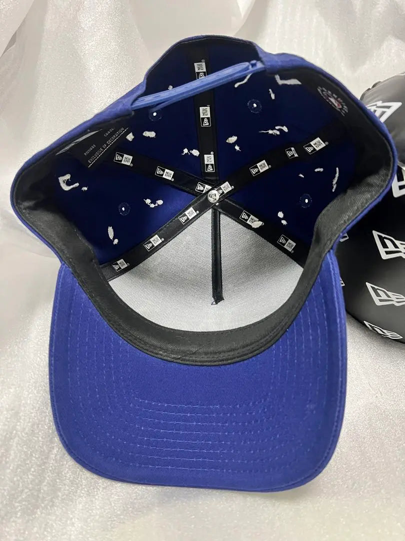 [New] Newera newera cap blue splash pattern free size