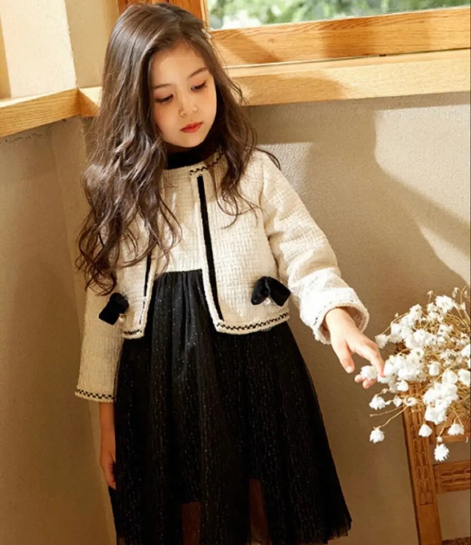 120cm Children's Suit, Girls Suit, Entrance Ceremony, Girls' Graduation Ceremony, Kindergarten Entrance Ceremony, Children's Clothes, Formal