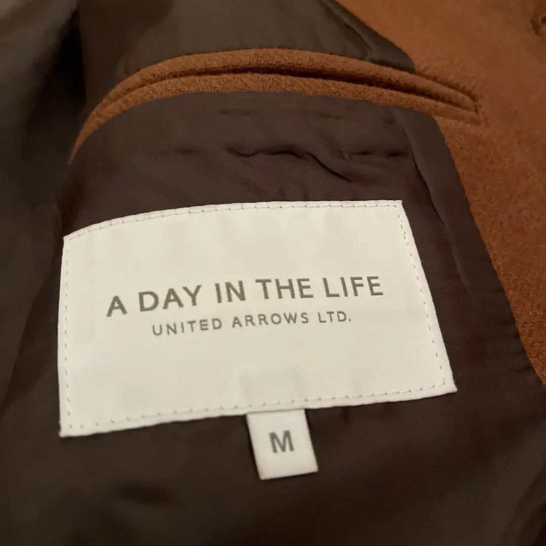 UNITED ARROWS ￼A DAY IN THE LIFE Peacoat M