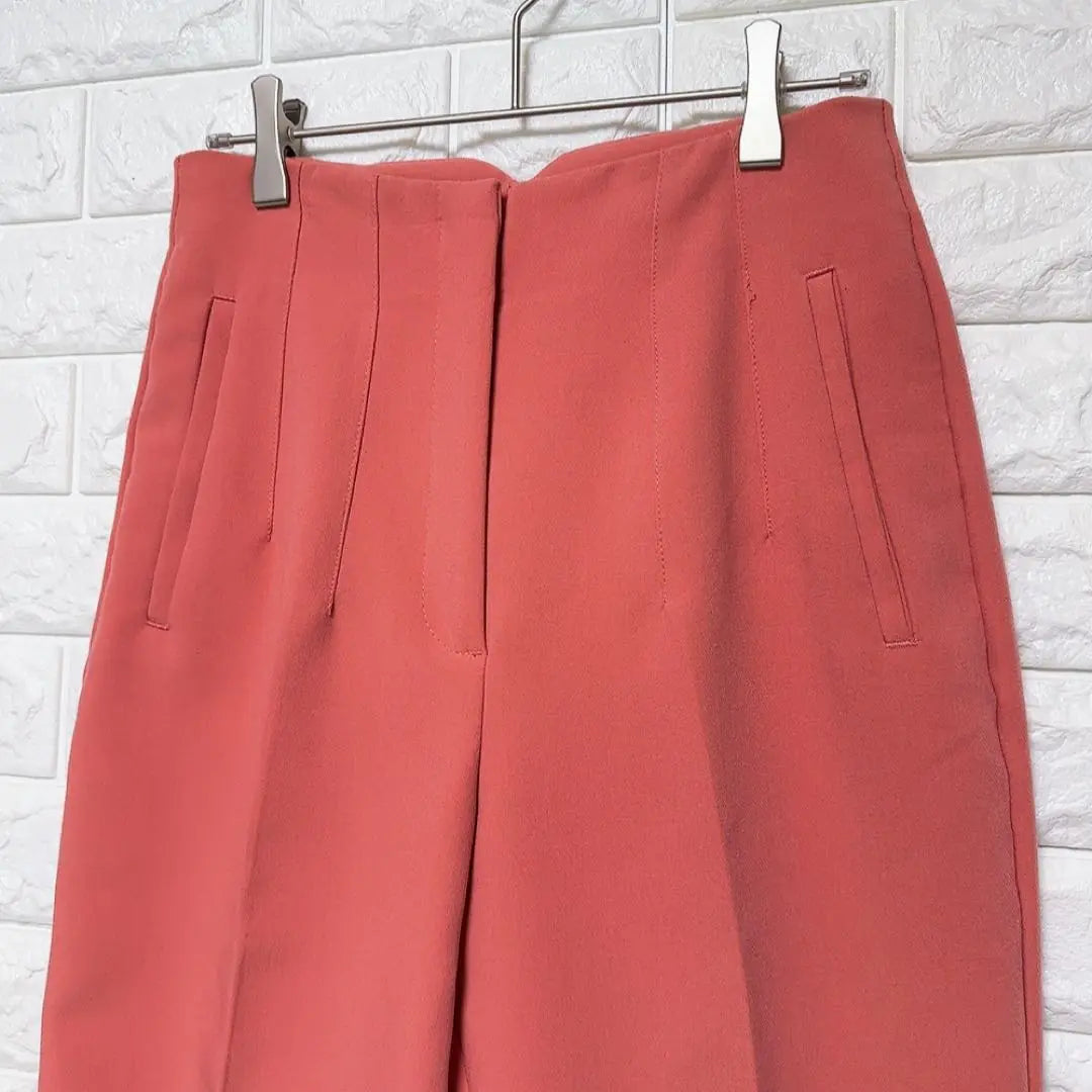 [ZARA] Pantalones de talle alto con botones en el centro Pantalones S