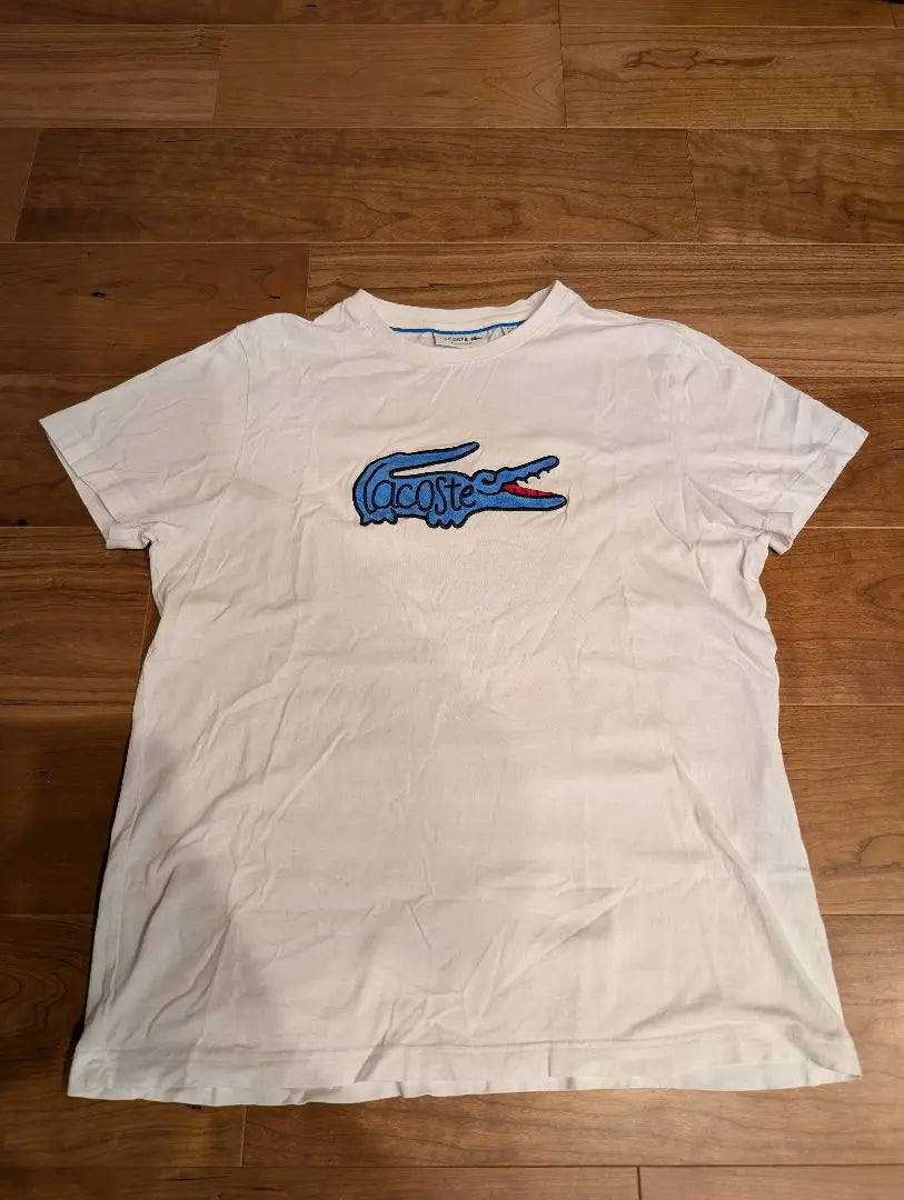 LACOSTE White T-shirt M size