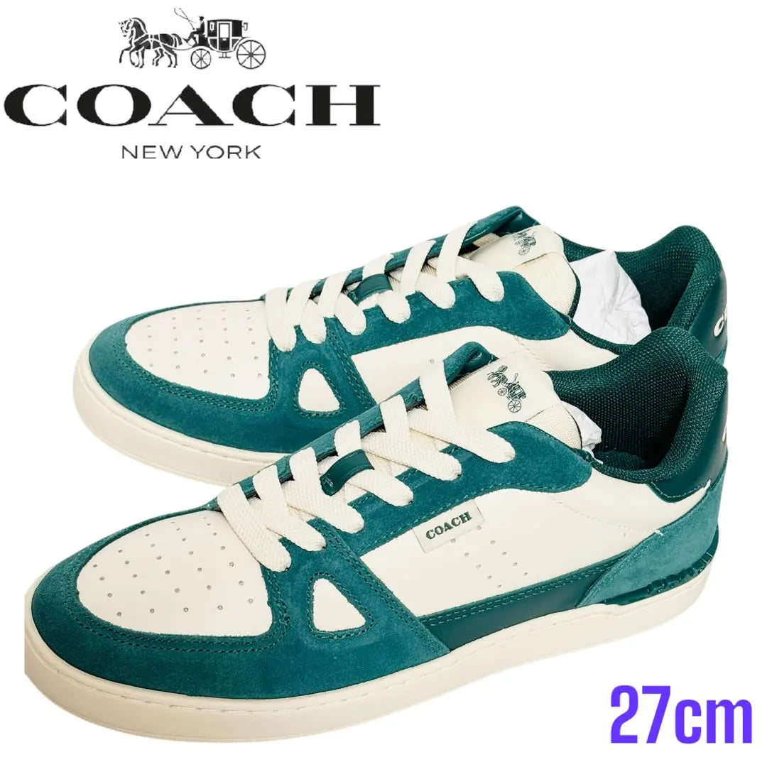 ★Regular price 44,000★Coach Clip Coat Sneakers JP27