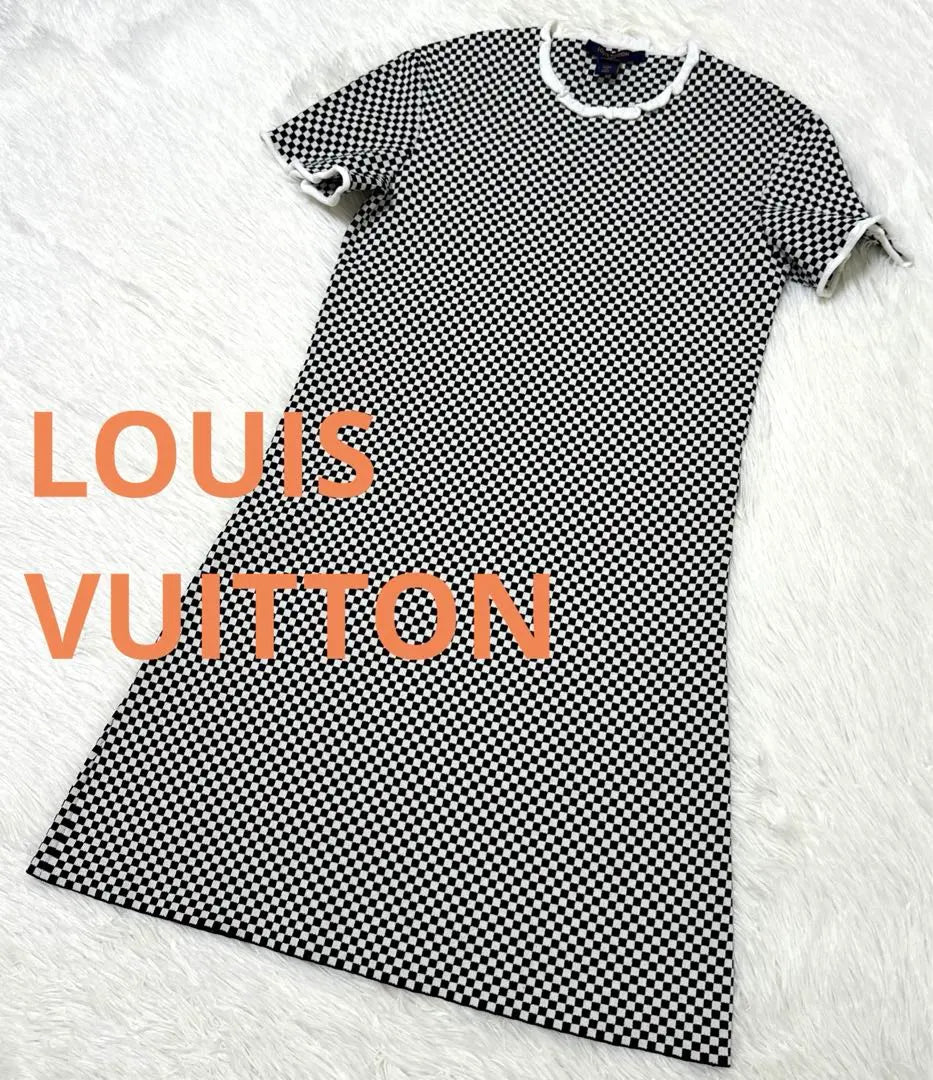 VUITTON Vuitton dress Micro Damier mini dress