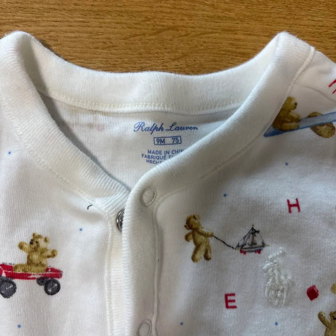 Ralph Lauren Polo Oso Mameluco 9M 75