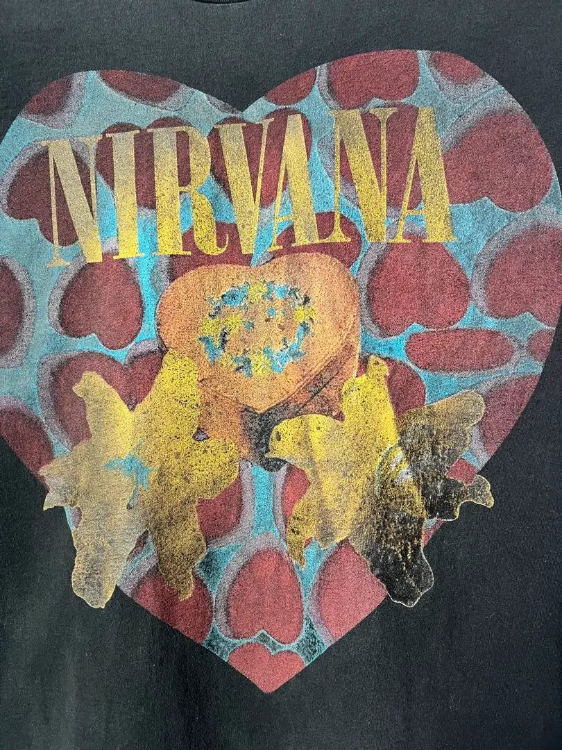 NIRVANA Vintage Spray Art Grunge Bloom One-of-a-kind