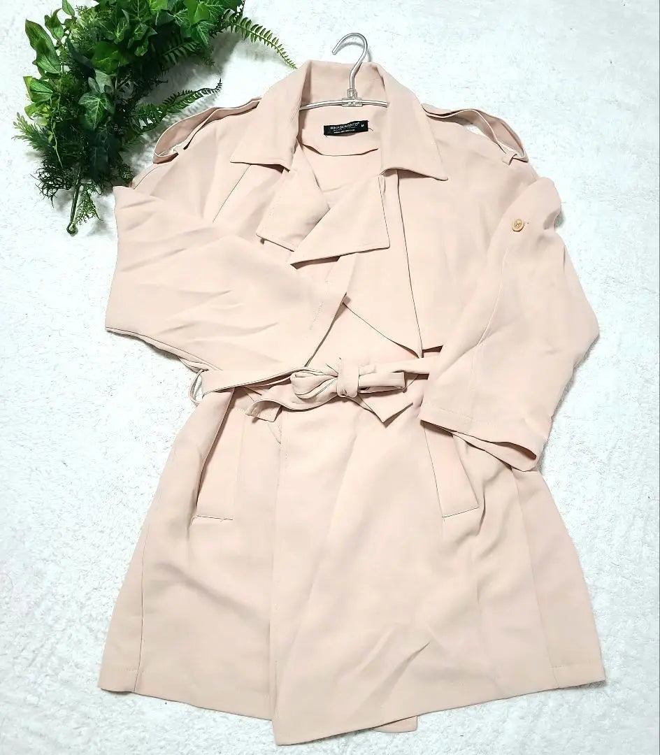 [Good condition] Rinascimento Trench Coat Pink Size M