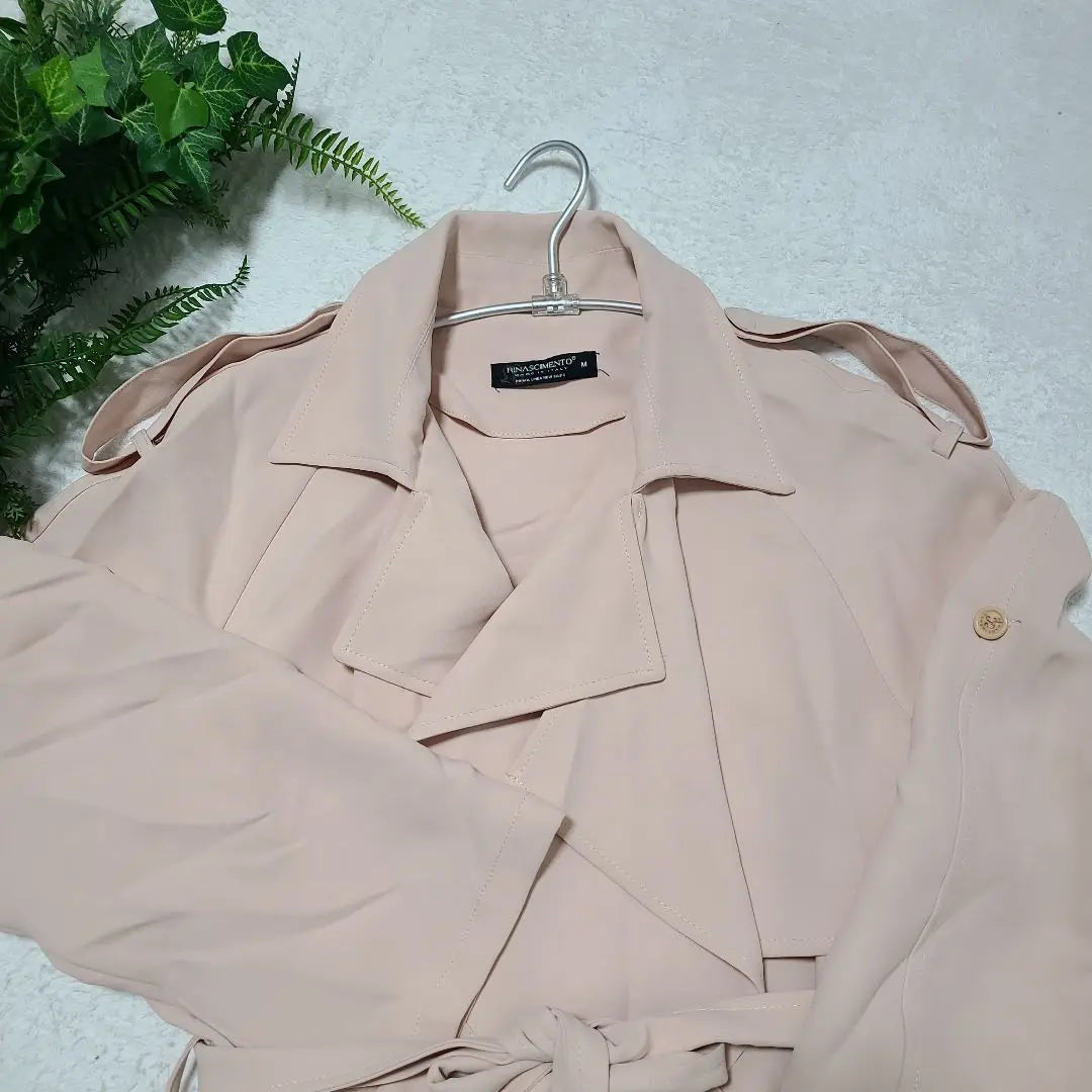 [Good condition] Rinascimento Trench Coat Pink Size M