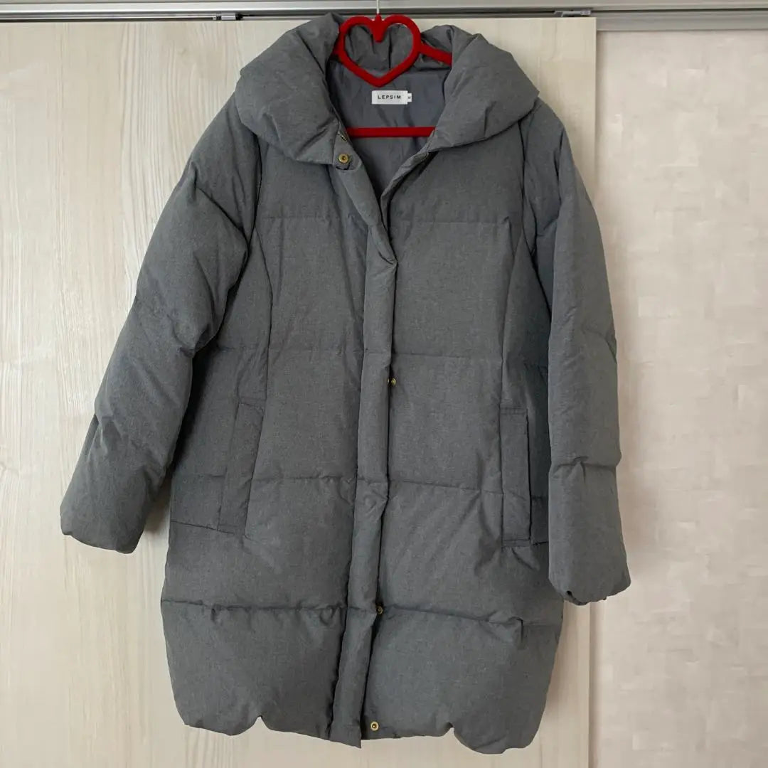 LEPSIM Chaqueta De Plumas Gris M Beauty | LEPSIM グレー ダウンジャケット M 美品