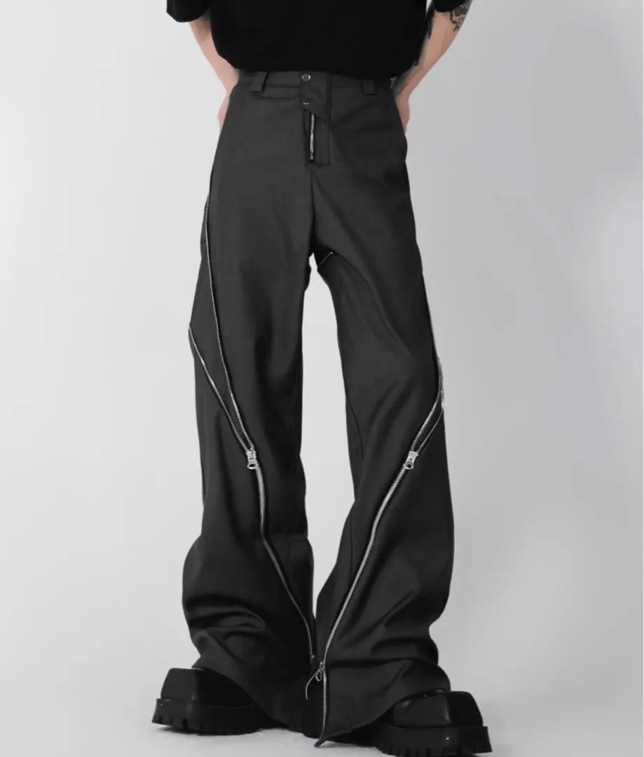 Rick Owens Bolan Banana style zip slacks | リックオウエンスbolan banana風　ジップスラックス