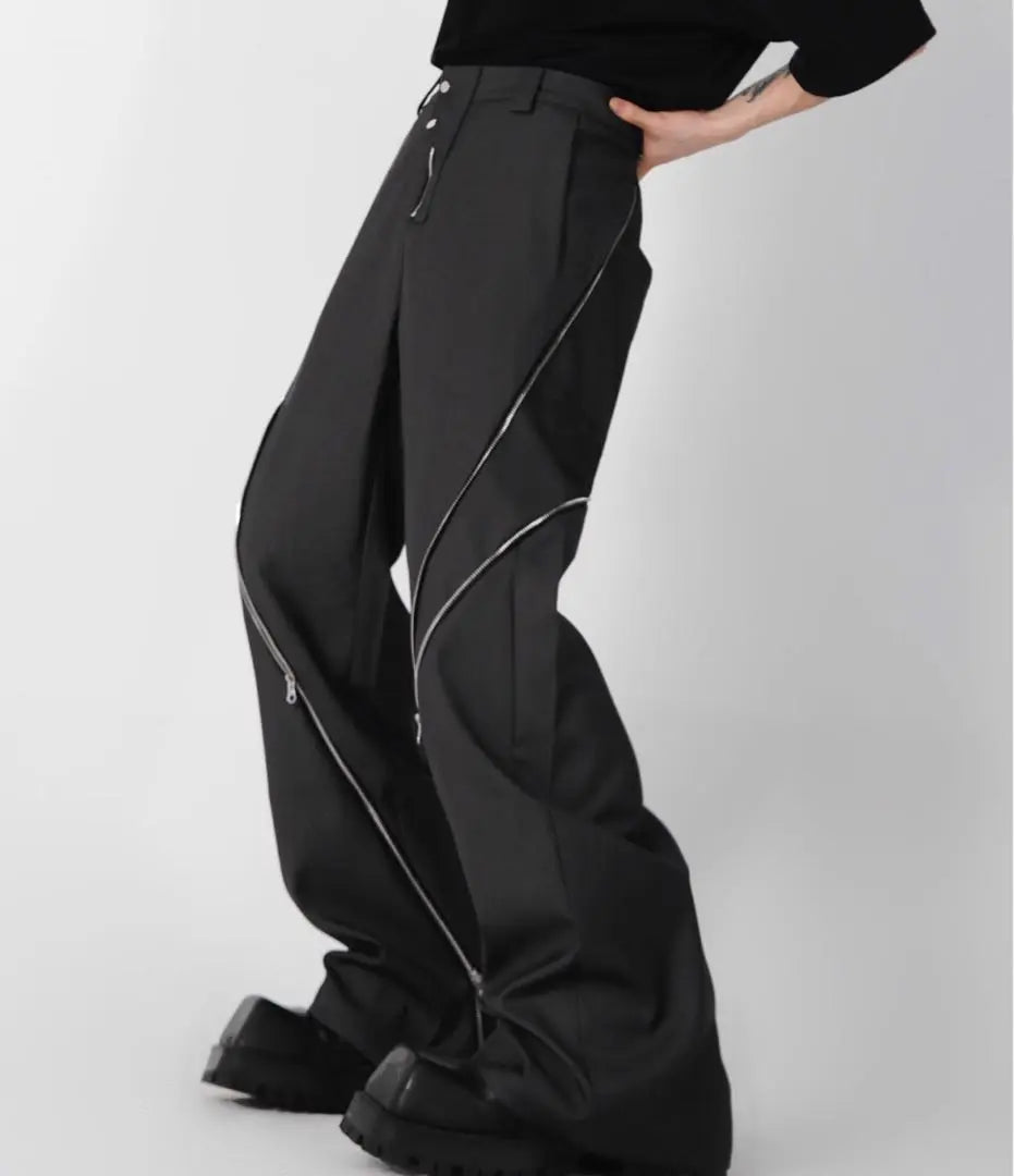 Rick Owens Bolan Banana style zip slacks | リックオウエンスbolan banana風　ジップスラックス