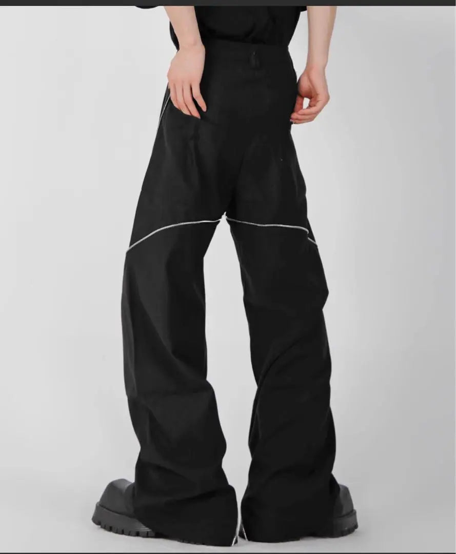 Rick Owens Pantalones con cremallera estilo banana Bolan | リックオウエンスbolan banana風 ジップスラックス