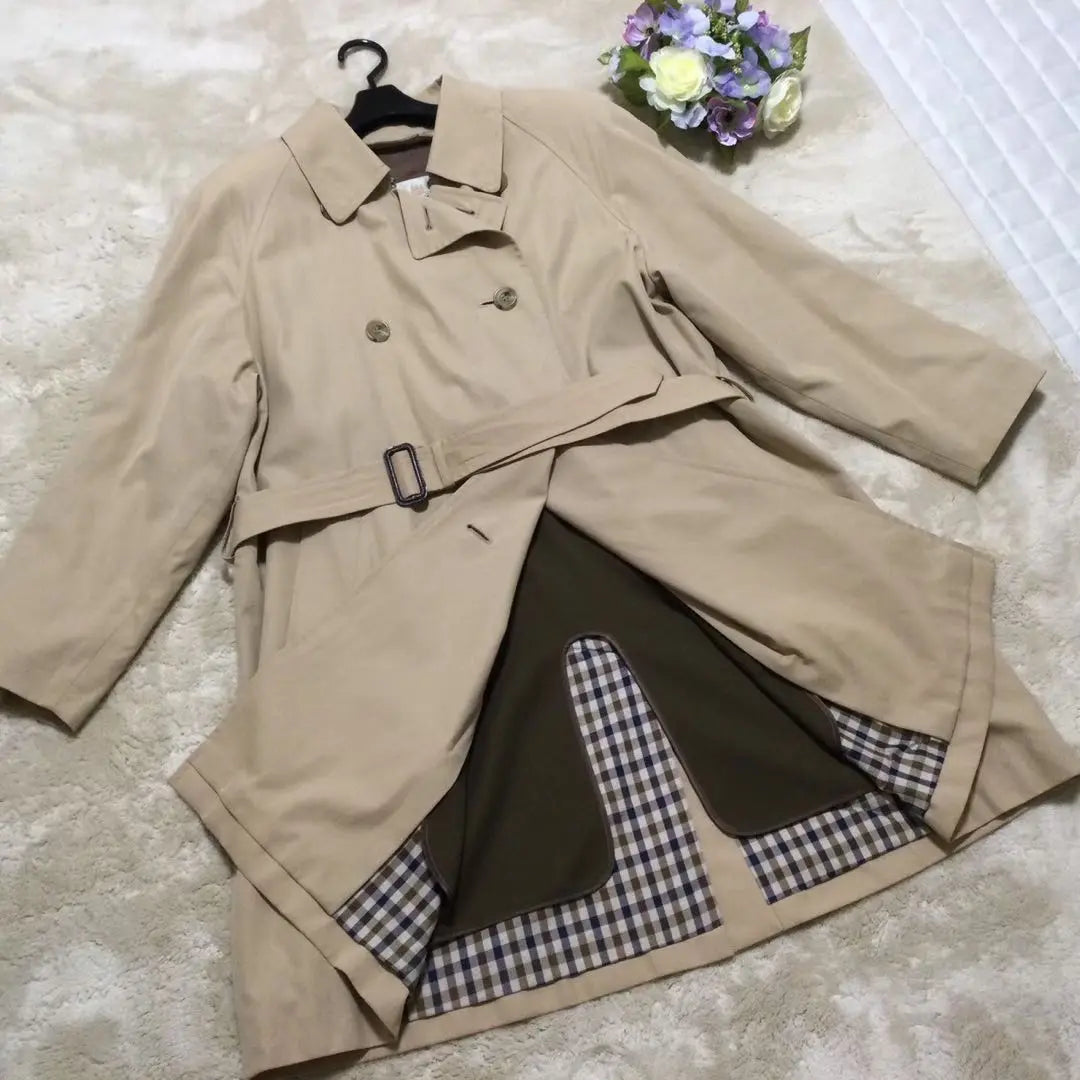 Aquascutum trench coat with liner size 9