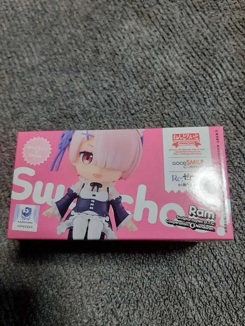 Unopened Nendoroid Suwacchao Zero Starting Life in Another World Re:Zero Rum