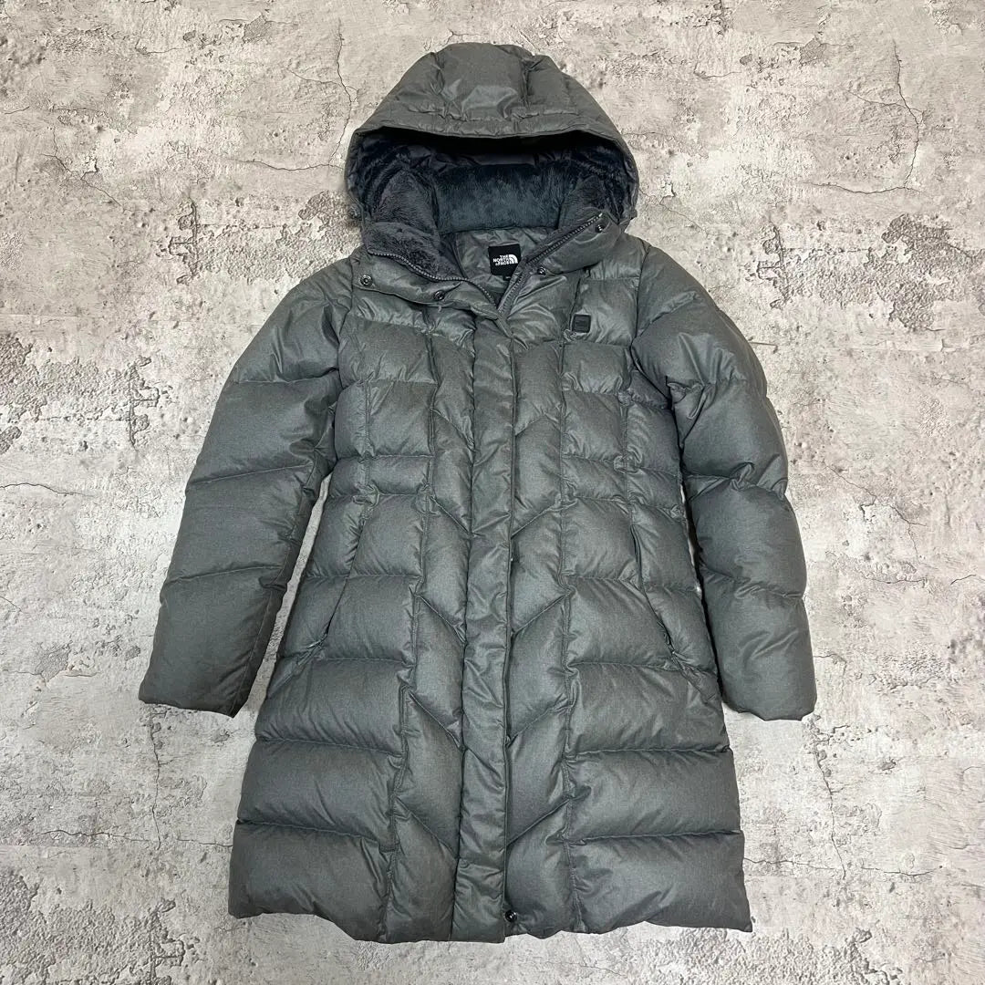 THE NORTH FACE [Good condition] Gray long down jacket