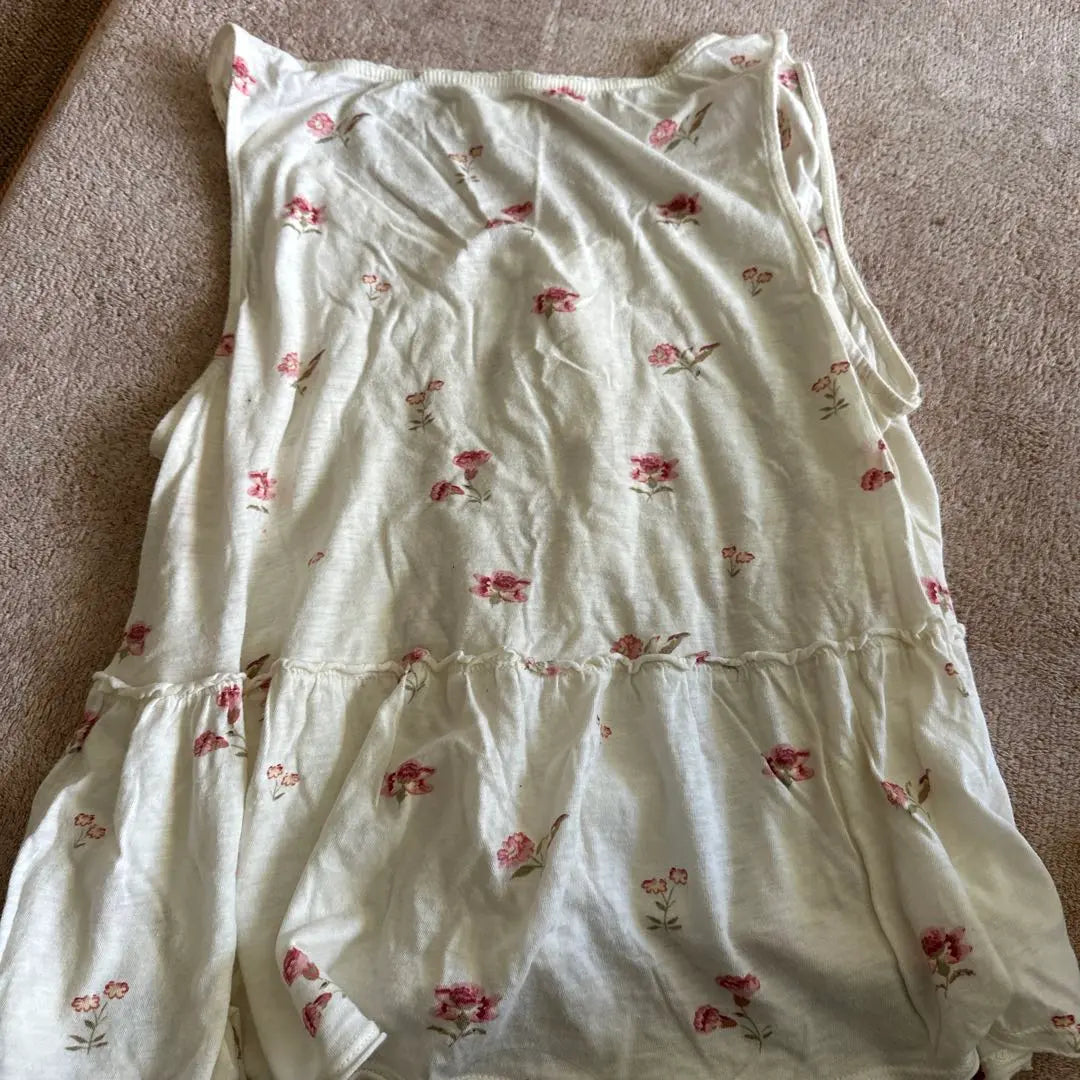 LUCKY BRAND XS Tank Top Floral Pattern