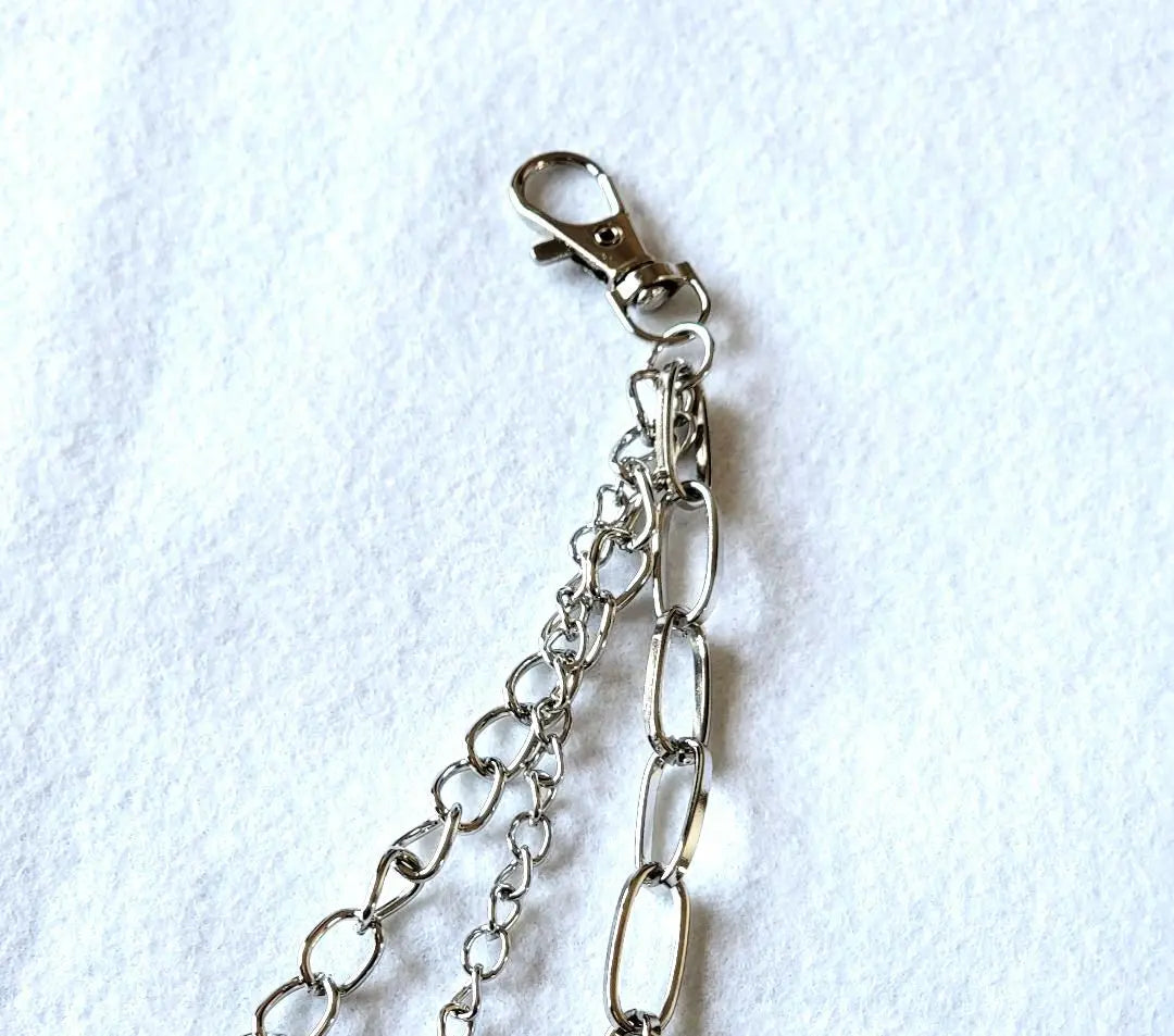 Wallet chain men's street silver American casual cool old clothes