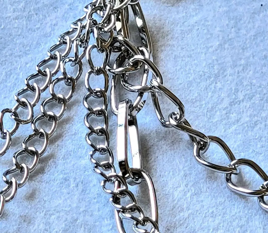 Wallet chain men's street silver American casual cool old clothes