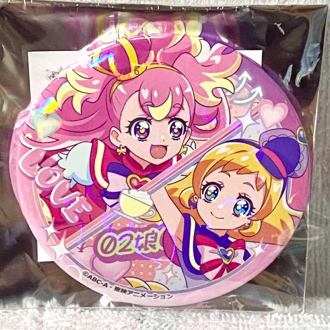 [Wanpuri] Cure Wonderful Cure Friendy/Can Badge (Vertical)