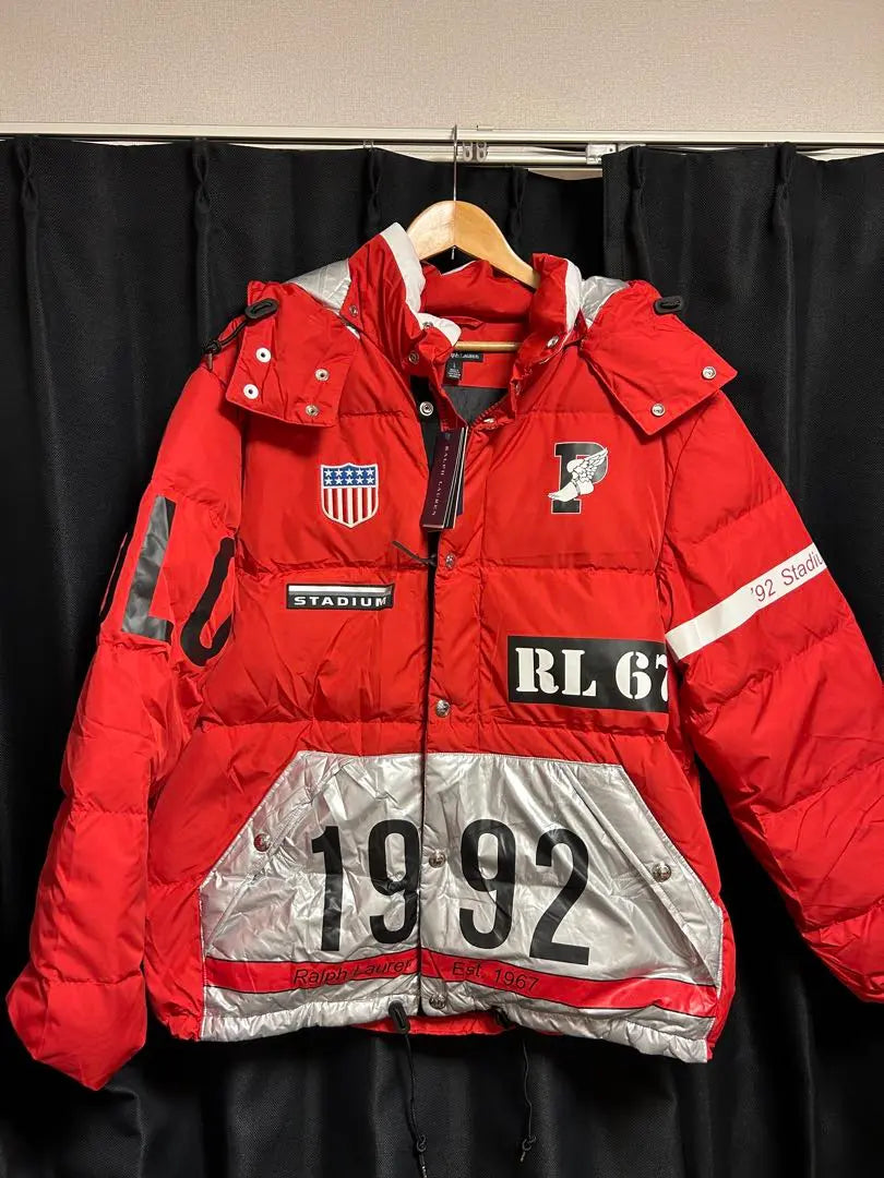 Ralph Lauren Down Jacket Stadium Collection