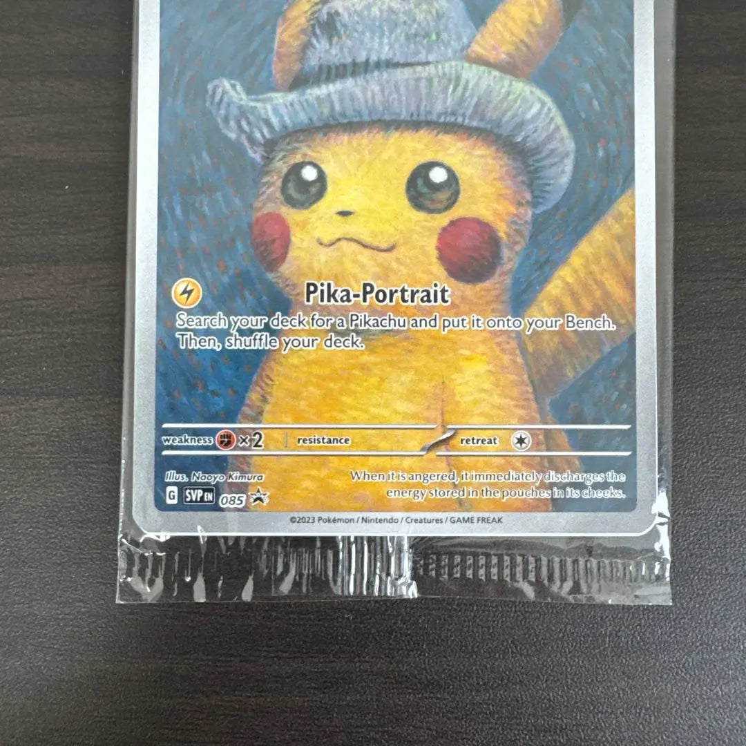 Pikachu con sombrero de fieltro gris | Pikachu con sombrero de fieltro gris